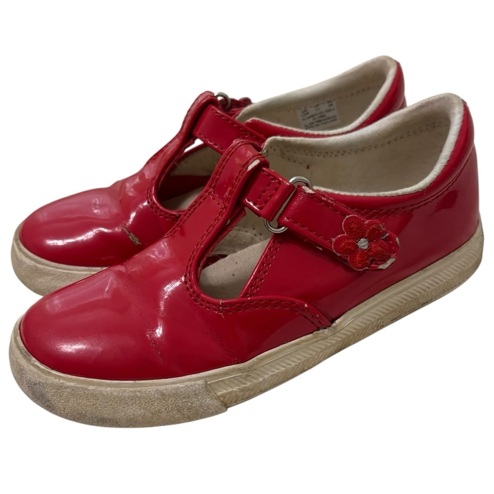 Keds Daphne T-strap Red Patent Sneakers size 12